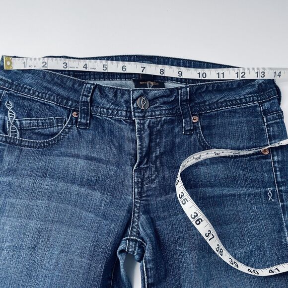 Genetic Denim The Riley Jeans 26 Womens Low Rise Y2K Jeans 27x29 Flare Jeans 26 - Picture 9 of 15